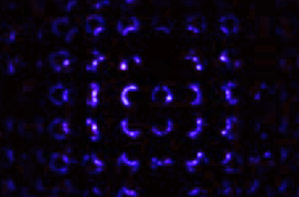 Close-up digital rendering of the plasma array activation sequence, showing ionized particles forming a high-energy sterilization field in real-time.